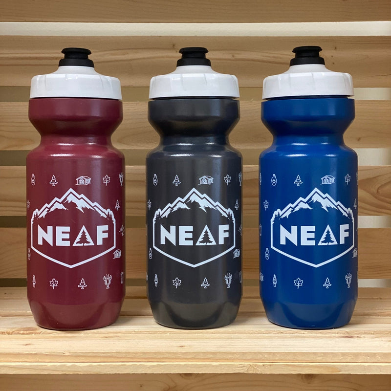 Load image into Gallery viewer, NEAF 22oz Purist Water Bottle White Caps
