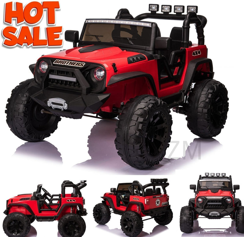 Load image into Gallery viewer, 24V Electric Ride On Jeep Toy Car with USB, Bluetooth, and Remote Control for Kids
