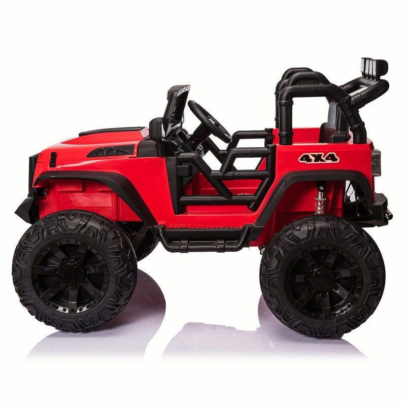 Load image into Gallery viewer, 24V Electric Ride On Jeep Toy Car with USB, Bluetooth, and Remote Control for Kids
