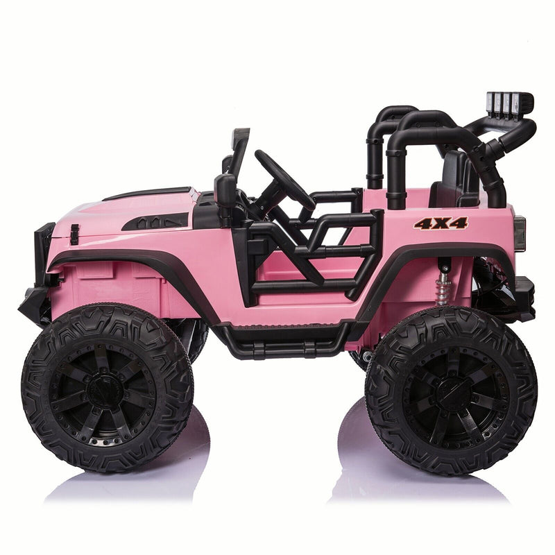 Load image into Gallery viewer, 24V Electric Ride On Jeep Toy Car with USB, Bluetooth, and Remote Control for Kids
