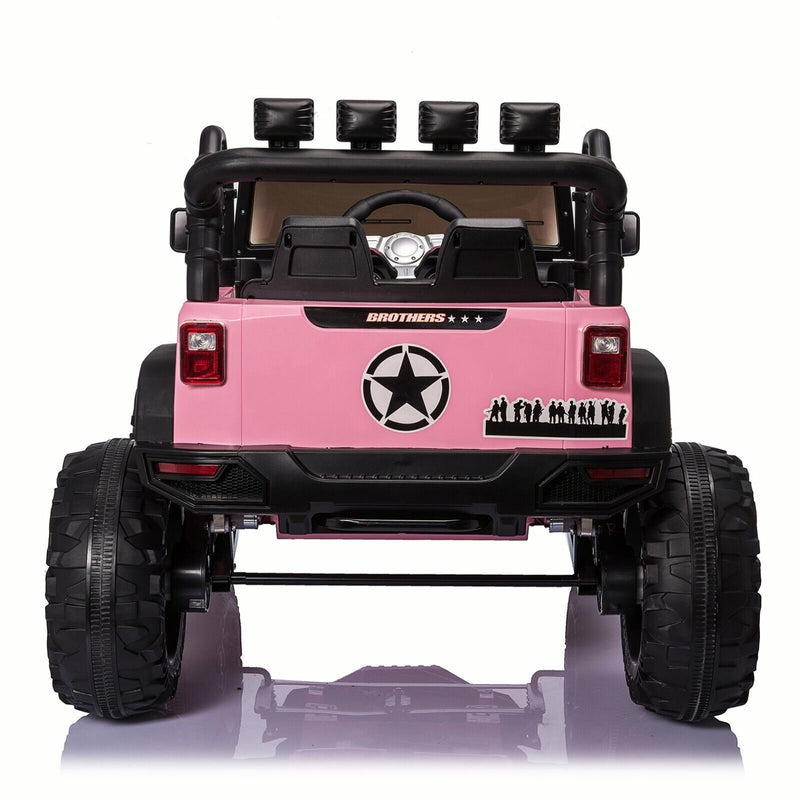Load image into Gallery viewer, 24V Electric Ride On Jeep Toy Car with USB, Bluetooth, and Remote Control for Kids
