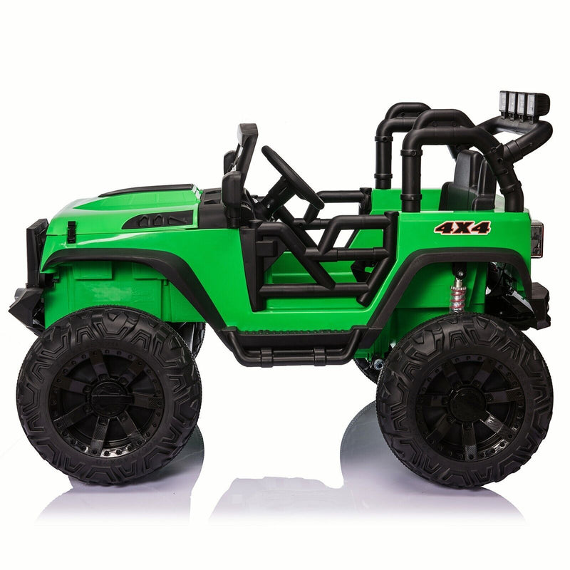 Load image into Gallery viewer, 24V Electric Ride On Jeep Toy Car with USB, Bluetooth, and Remote Control for Kids

