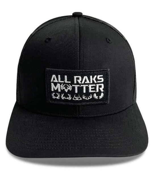 All Raks Matter ™ Trucker Hat - Black Patch