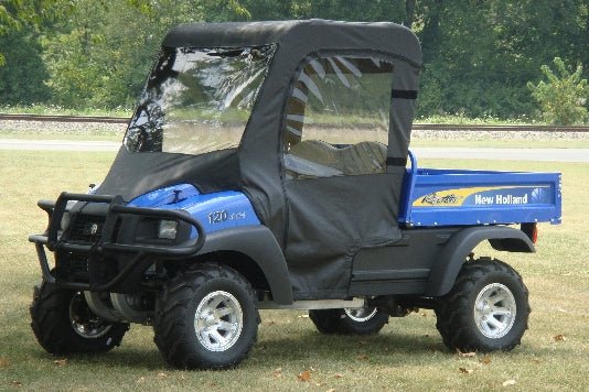 Load image into Gallery viewer, New Holland Rustler 115 - Full Cab Enclosure w/Vinyl Windshield with Color and Zip Window Options
