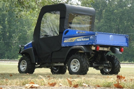 Load image into Gallery viewer, New Holland Rustler 120/125 - Full Cab Enclosure w/Vinyl Windshield with Color and Zip Window Options
