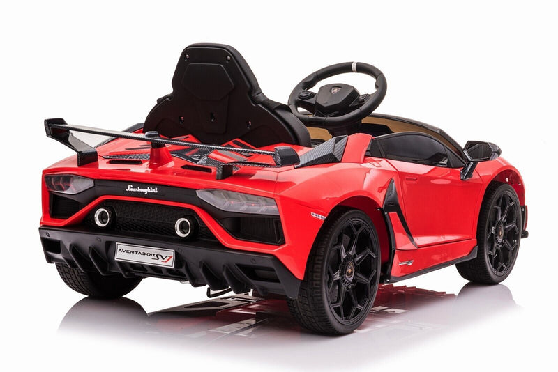 Load image into Gallery viewer, 12V Lamborghini Electric Ride On Car for Kids with Remote Control and MP3 Player - Suitable for Boys and Girls
