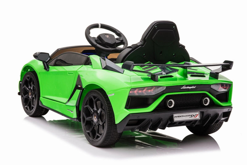 Load image into Gallery viewer, 12V Lamborghini Electric Ride On Car for Kids with Remote Control and MP3 Player - Suitable for Boys and Girls
