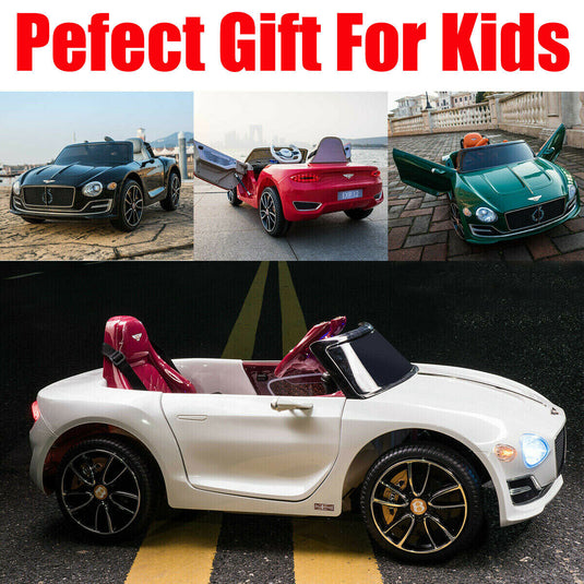 NEW Licensed Bentley Style Kids Electric Ride On Car with Remote Control - Perfect Gift for Kids!
