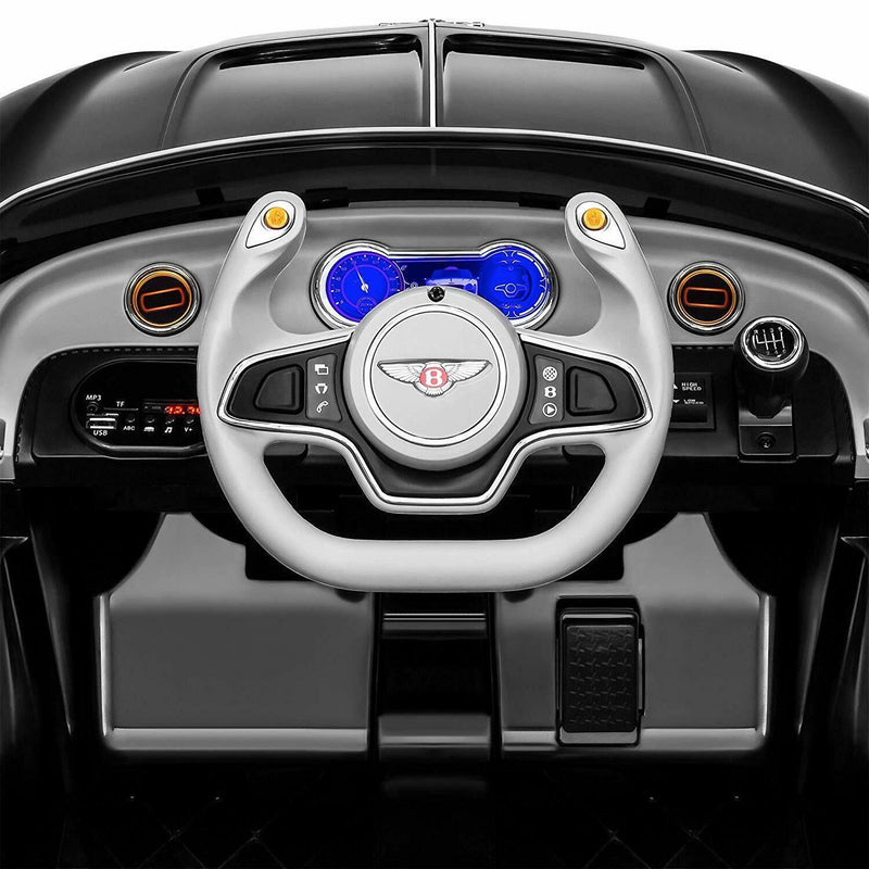 Load image into Gallery viewer, Premium White Bentley Style Kids Electric Ride On Car with Remote Control - Perfect Gift for Children
