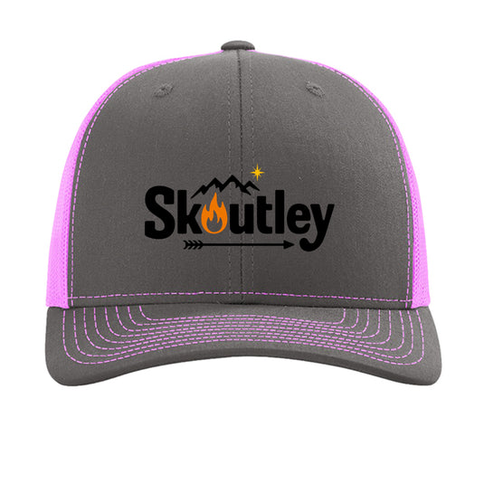 Charcoal/ Neon Pink - FRONT