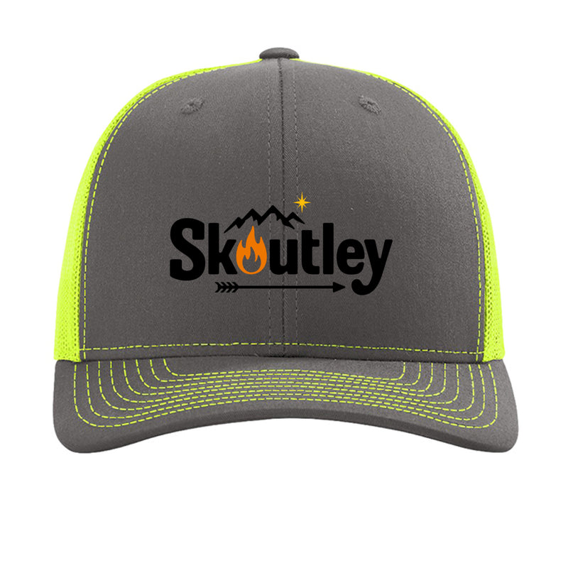 Load image into Gallery viewer, Charcoal/ Neon Yellow - FRONT
