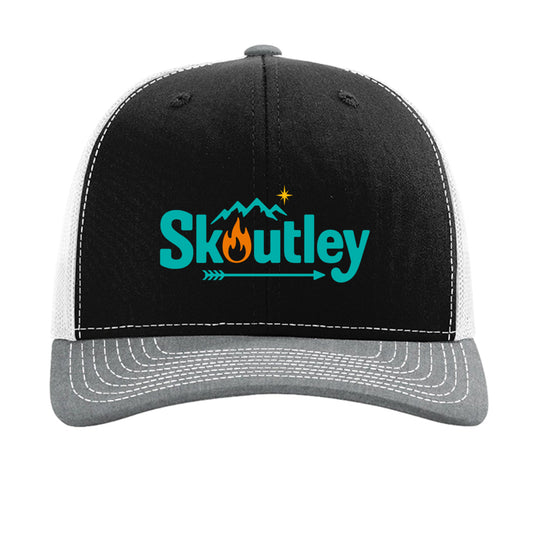 Black/ White/ Heather Grey - FRONT