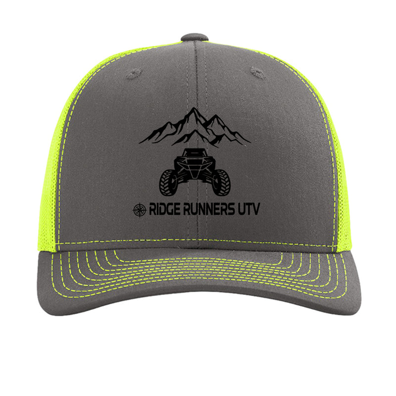 Load image into Gallery viewer, Charcoal/ Neon Yellow - FRONT

