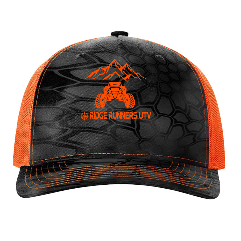 Load image into Gallery viewer, Kryptek Typhon/ Neon Orange - FRONT
