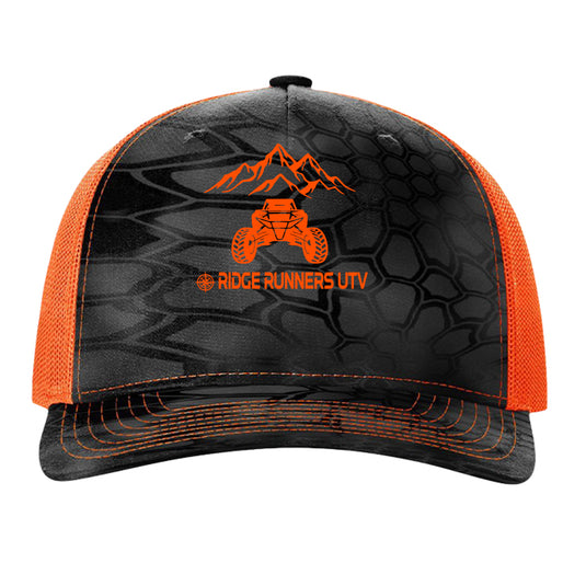 Kryptek Typhon/ Neon Orange - FRONT