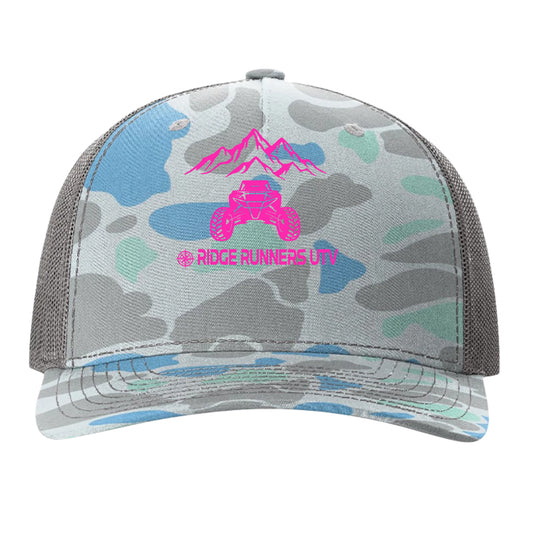 Saltwater Duck Camo/ Charcoal - FRONT
