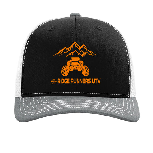 Black/ White/ Heather Grey - FRONT