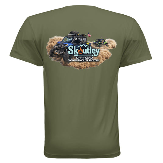 MILITARY GREEN - BACK