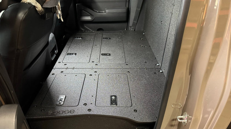 Load image into Gallery viewer, Nissan - Frontier - Crew Cab - 2021-Present - 3rd Gen - Explore Series - Second Row Seat Delete Plate System
