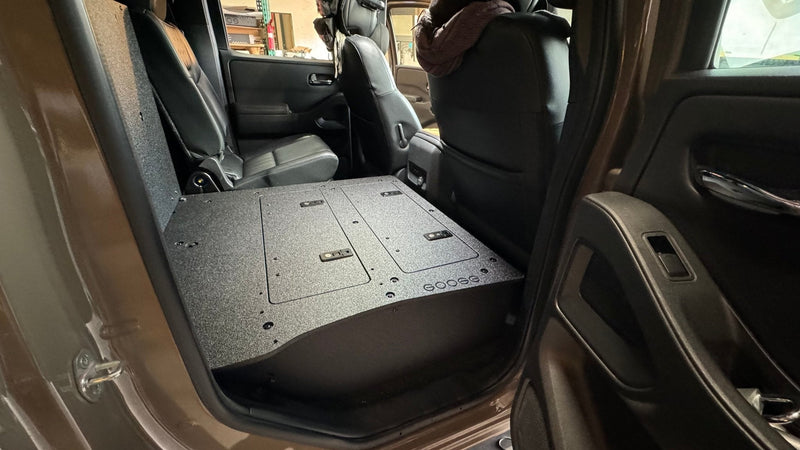 Load image into Gallery viewer, Nissan - Frontier - Crew Cab - 2021-Present - 3rd Gen - Explore Series - Second Row Seat Delete Plate System
