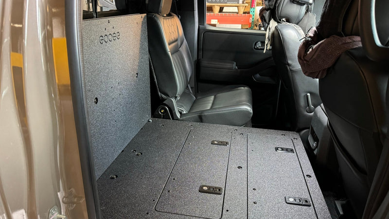 Load image into Gallery viewer, Nissan - Frontier - Crew Cab - 2021-Present - 3rd Gen - Explore Series - Second Row Seat Delete Plate System
