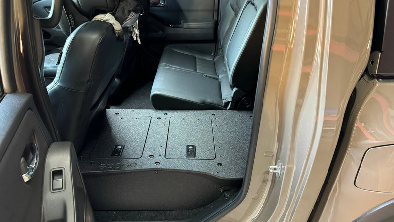 Load image into Gallery viewer, Nissan - Frontier - Crew Cab - 2021-Present - 3rd Gen - Explore Series - Second Row Seat Delete Plate System
