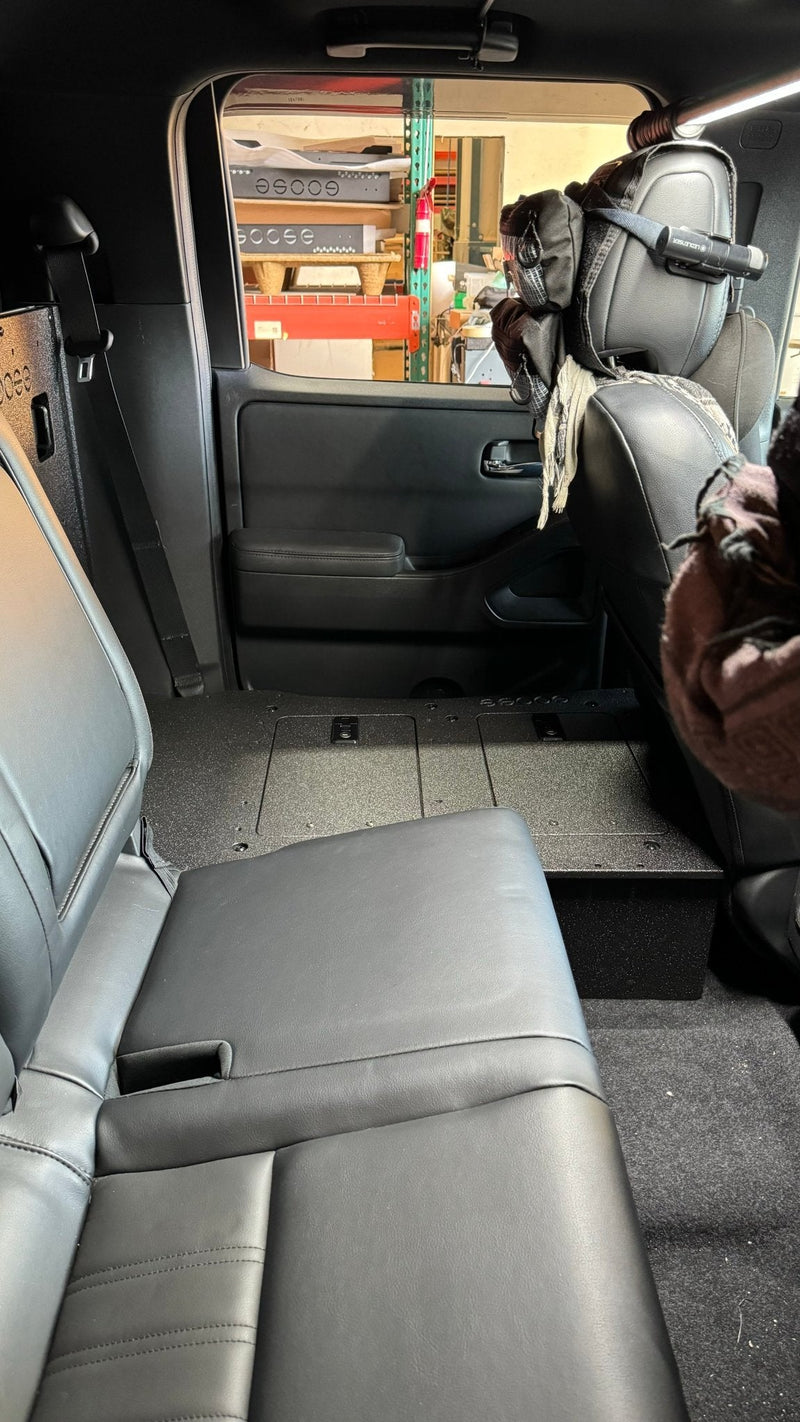 Load image into Gallery viewer, Nissan - Frontier - Crew Cab - 2021-Present - 3rd Gen - Explore Series - Second Row Seat Delete Plate System
