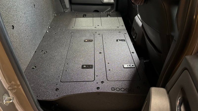 Load image into Gallery viewer, Nissan - Frontier - Crew Cab - 2021-Present - 3rd Gen - Explore Series - Second Row Seat Delete Plate System
