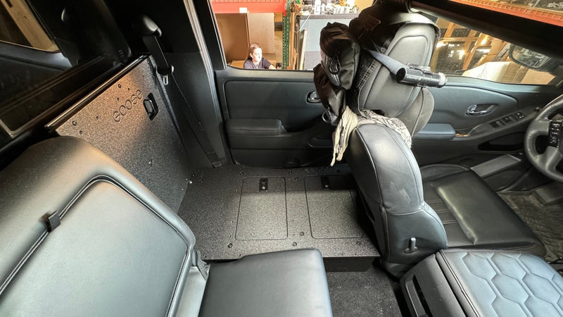 Load image into Gallery viewer, Nissan - Frontier - Crew Cab - 2021-Present - 3rd Gen - Explore Series - Second Row Seat Delete Plate System
