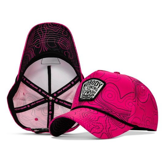 Nobody Is Coming To Save You Skull Patch Waterproof Weekender Snapback