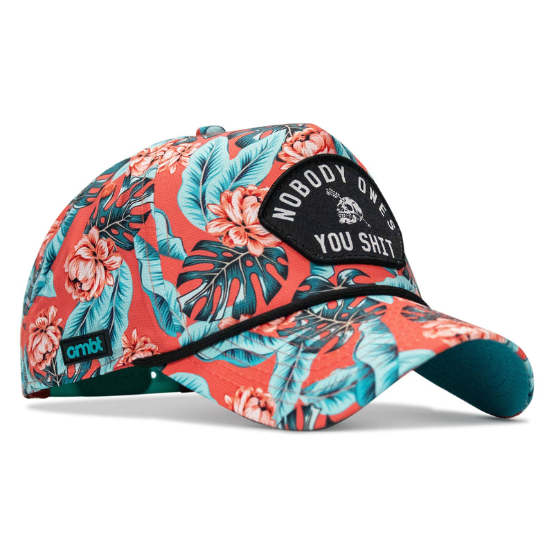 Load image into Gallery viewer, Nobody Owes You Shit Arched Patch Waterproof Weekender Snapback

