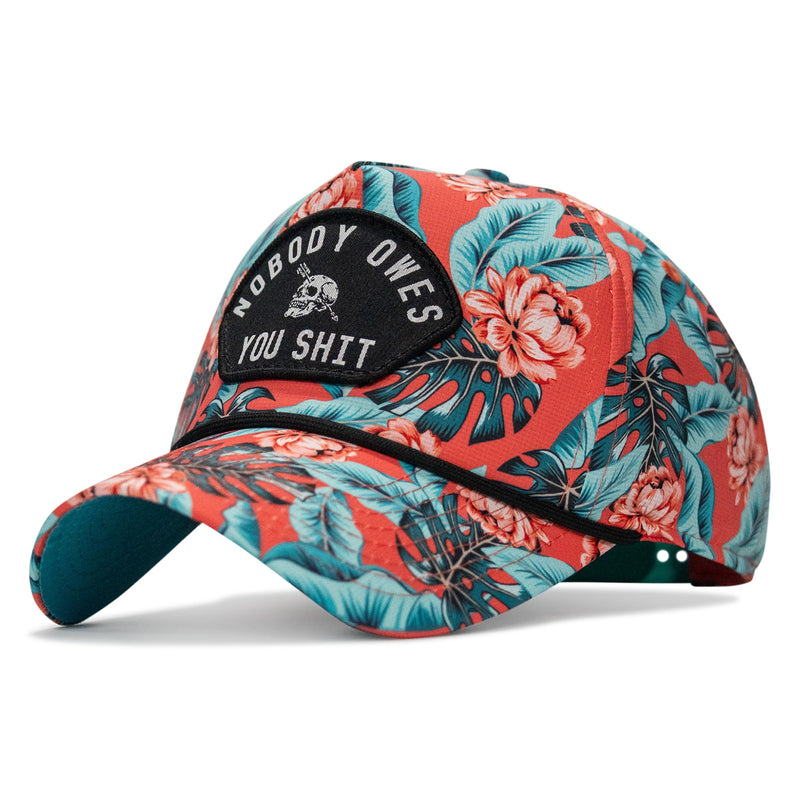 Load image into Gallery viewer, Nobody Owes You Shit Arched Patch Waterproof Weekender Snapback

