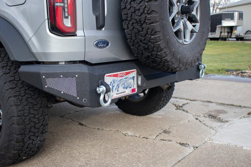 Load image into Gallery viewer, Fishbone Offroad Steelhead Rear Bumper for 2022 &amp; Up Ford Bronco FB22360
