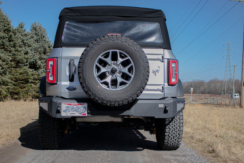 Load image into Gallery viewer, Fishbone Offroad Steelhead Rear Bumper for 2022 &amp; Up Ford Bronco FB22360
