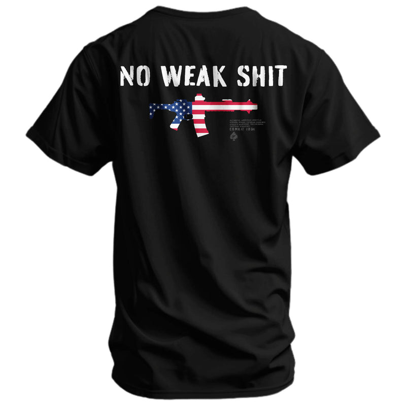 Load image into Gallery viewer, No Weak Shit Rifle Men&#39;s T-Shirt
