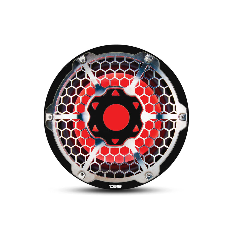 Load image into Gallery viewer, DS18 Best Marine Stereo Subwoofer Package  1 x 10” Subwoofer | 2 x 6.5” Speaker Tower | 2 x 6.5” Marine Speaker | 1 x 5 Ch Amplifier | 1 x MOFCKIT4 and 1 x LED-BTC
