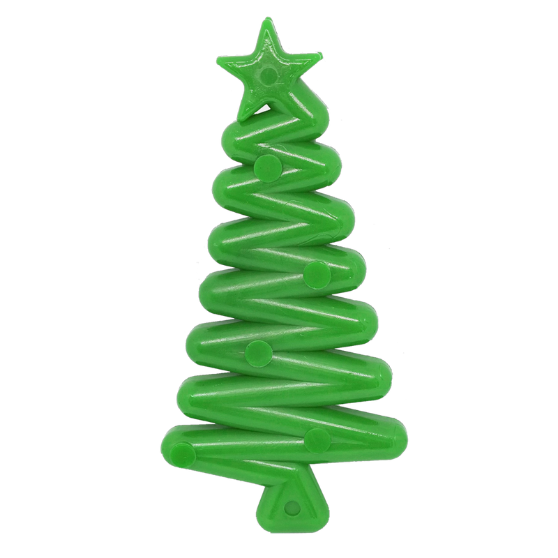 Load image into Gallery viewer, Christmas Tree Nylon Dog Chew Toy for Aggressive Chewers | USA Made &amp; FDA Compliant
