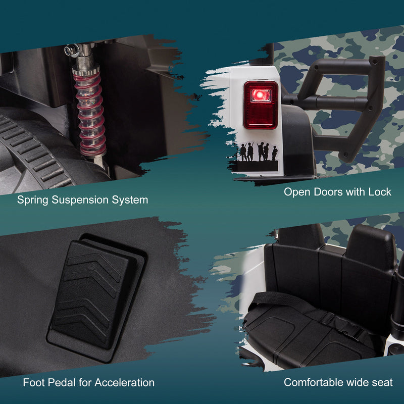 Load image into Gallery viewer, Electric Kids UTV Truck with Bluetooth Music and Dual Motors
