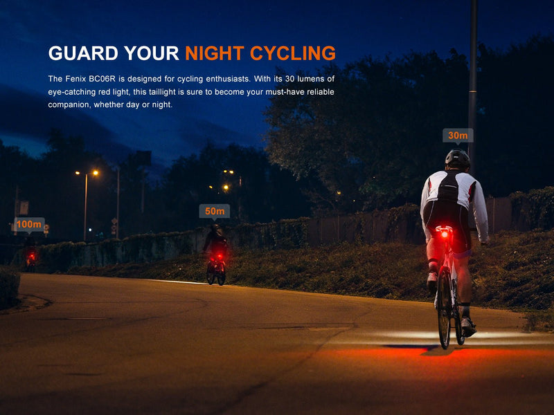 Load image into Gallery viewer, Fenix BC06R Smart-Brake Bicycle Taillight
