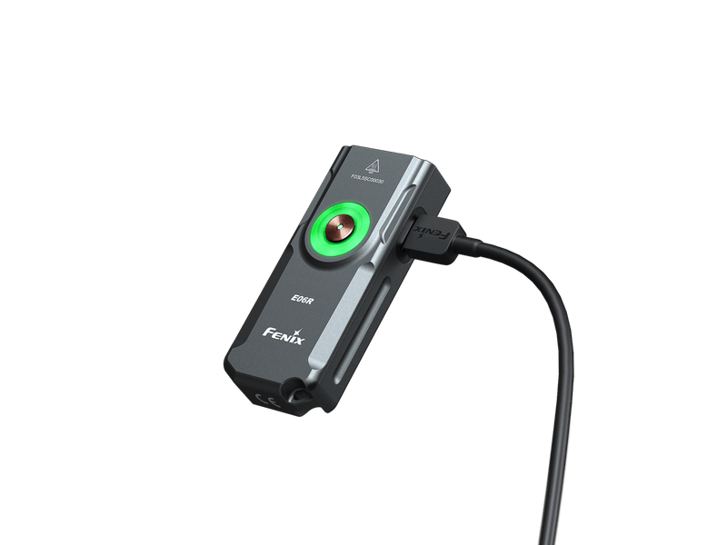 Load image into Gallery viewer, Fenix E06R Keychain Light with White, UV, and Red Laser Lights
