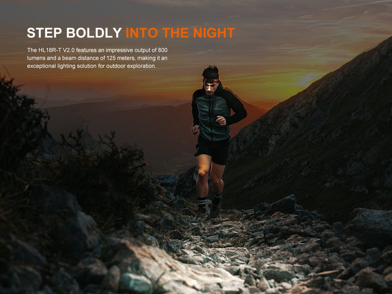 Load image into Gallery viewer, Fenix HL18R-T V2 Lightweight Trail Running Headlamp
