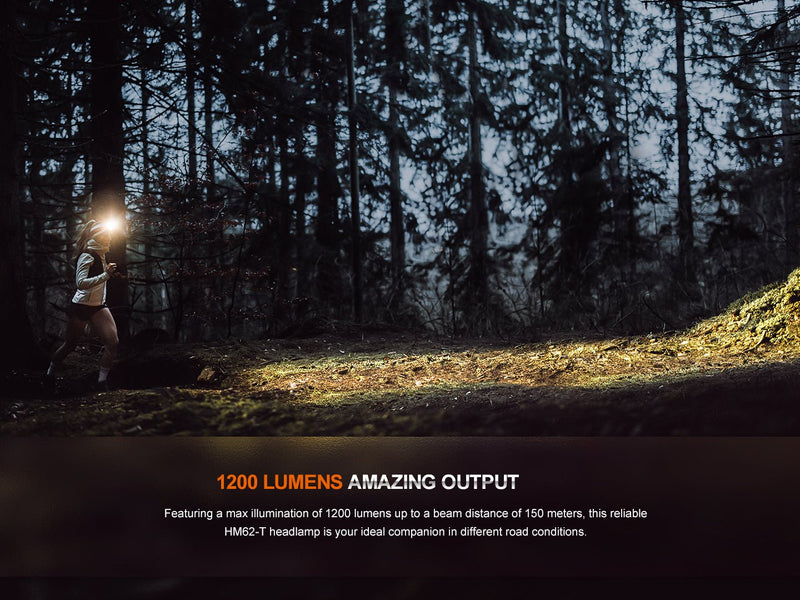 Load image into Gallery viewer, Fenix HM62-T Lightweight Trail Running Headlamp
