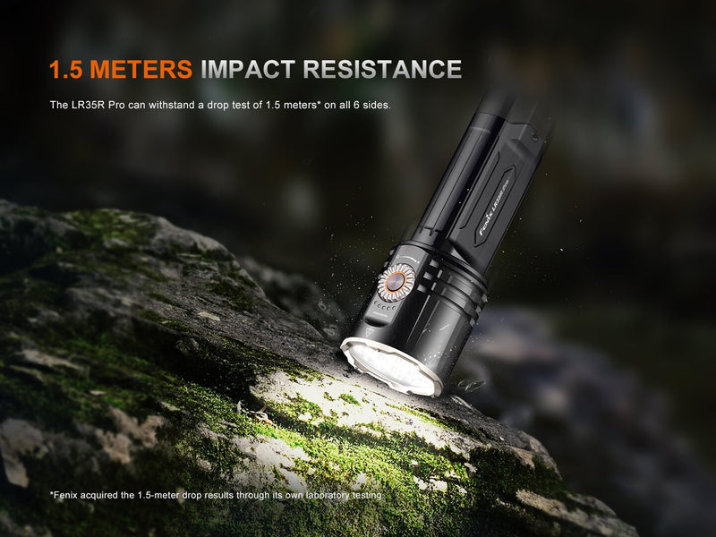 Load image into Gallery viewer, Fenix LR35R PRO Rechargeable Palm-Sized Searchlight
