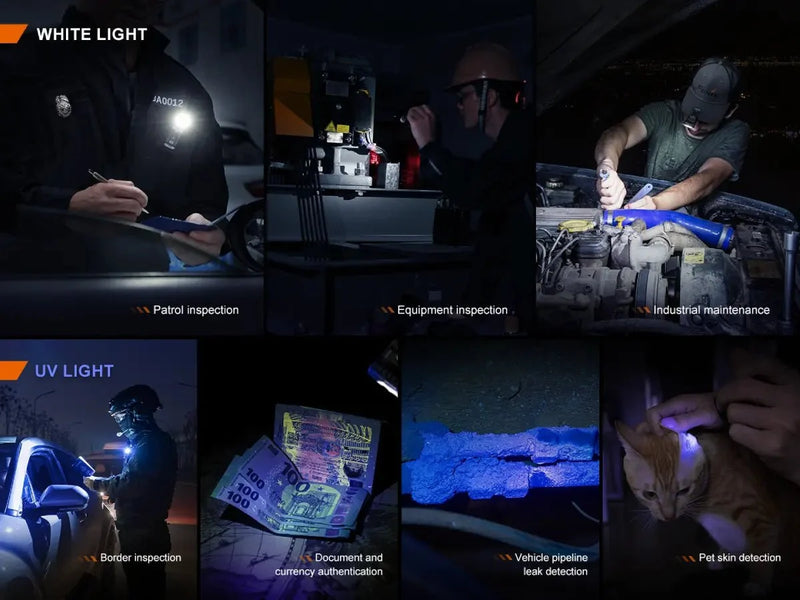 Load image into Gallery viewer, Fenix SW05R Multipurpose Clip-On Light with Red or UV Output
