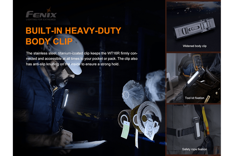 Load image into Gallery viewer, Fenix WT16R Rechargeable Work Light
