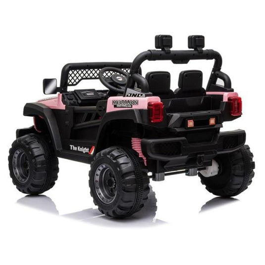 Off-Road 12V Electric Ride-On Car with Dual Drive and Remote Control
