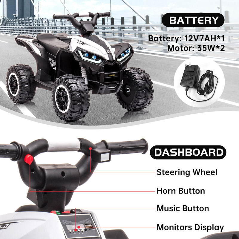 Load image into Gallery viewer, Off-Road Adventure Electric Truck for Kids with 4-Wheel Drive and Shock Absorbers
