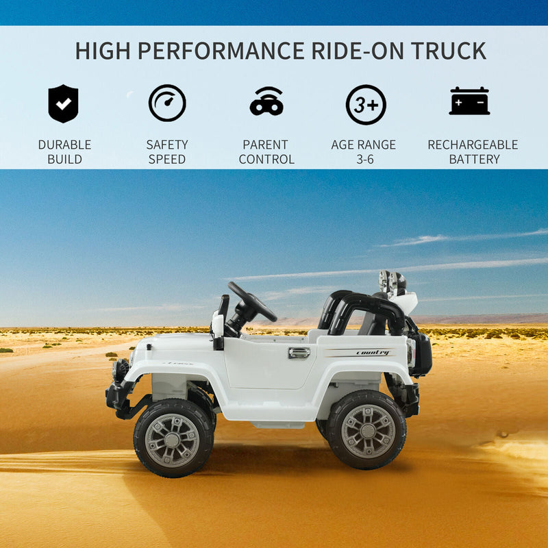 Load image into Gallery viewer, Off-Road Battery-Powered Jeep Truck for Kids with Remote Control, MP3 Player, and Lights - 12V
