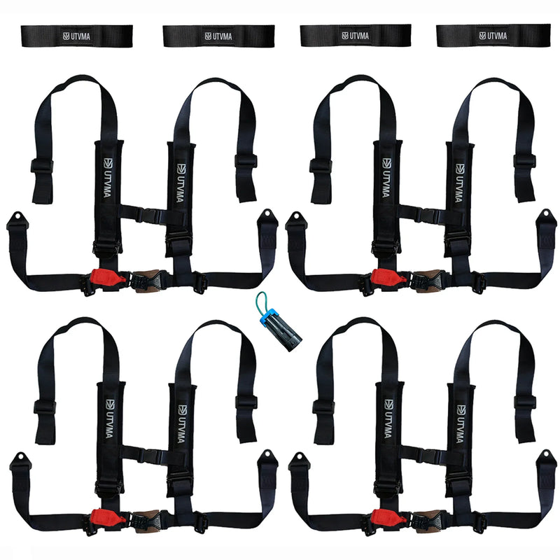Load image into Gallery viewer, Four Harness Pack Auto Buckle with Harness Collars
