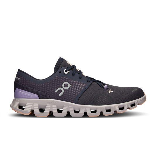 Women's On Cloud X 3, Iron/Fade, 10 B Medium - Skoutley Outdoors LLC
